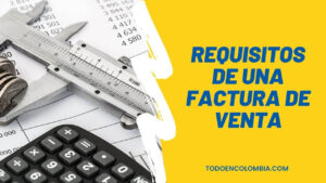 Requisitos de una factura de venta